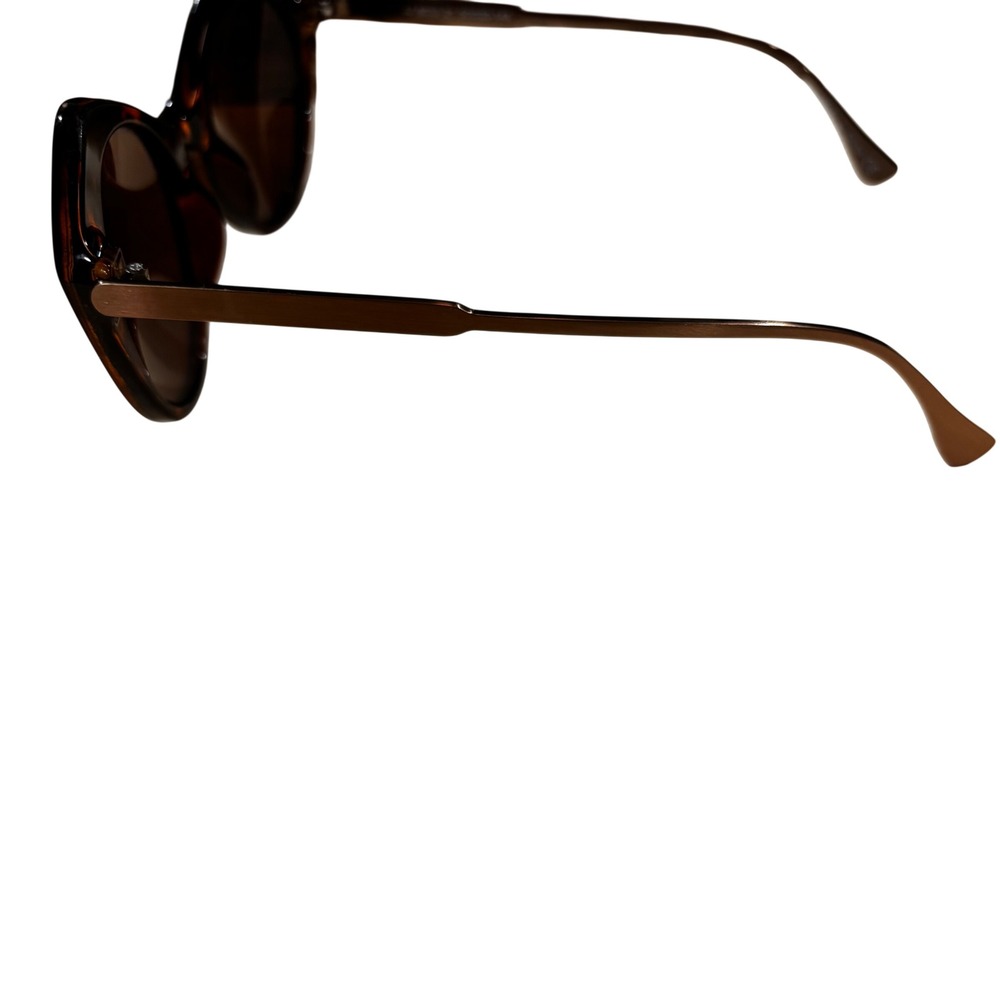 Joe's Jeans JJ 6032 Tortoiseshell Cat Eye Sunglasses Brown Lens 50-20-145 - Picture 3 of 6